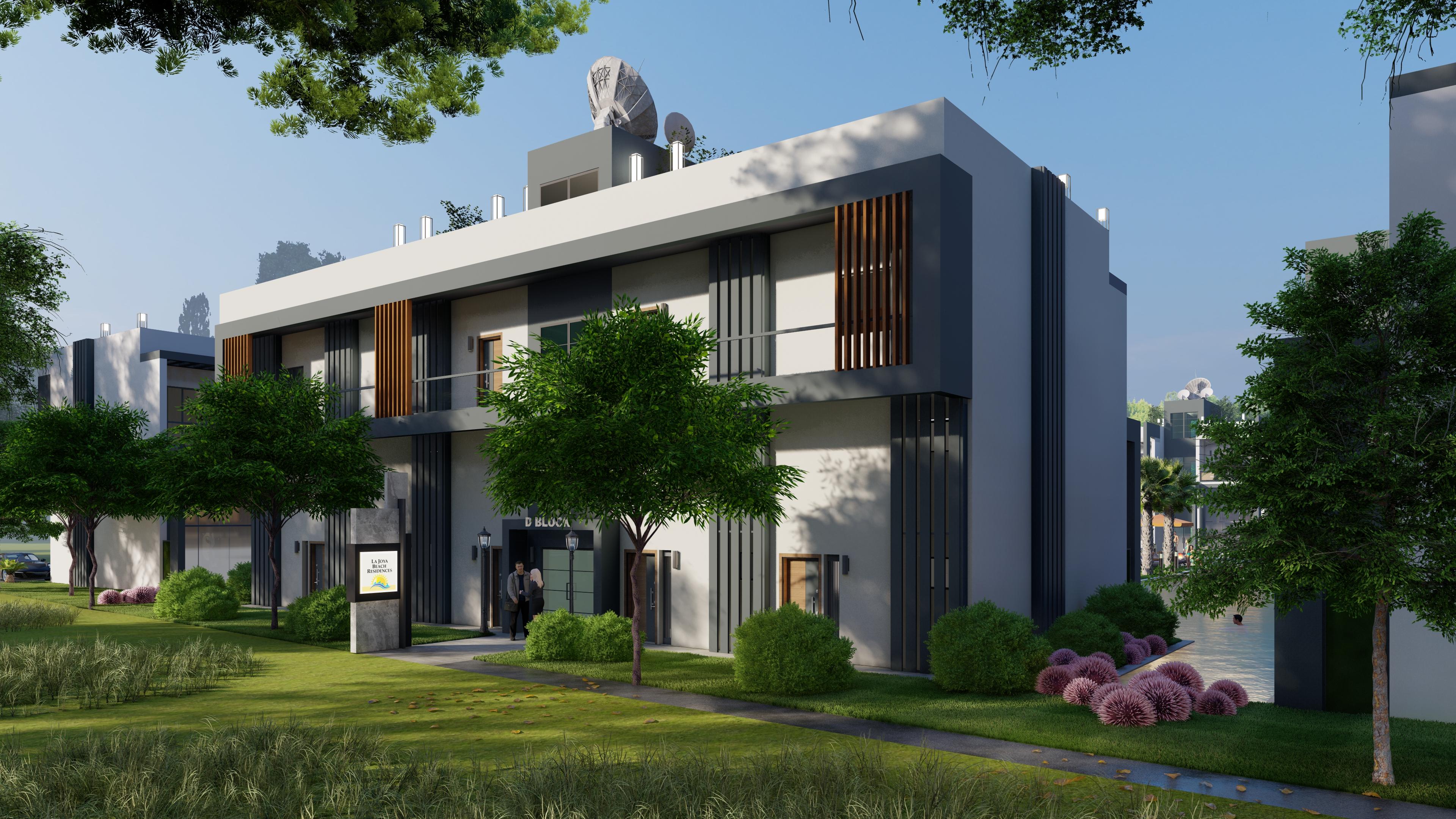 North Cyprus house front door entry