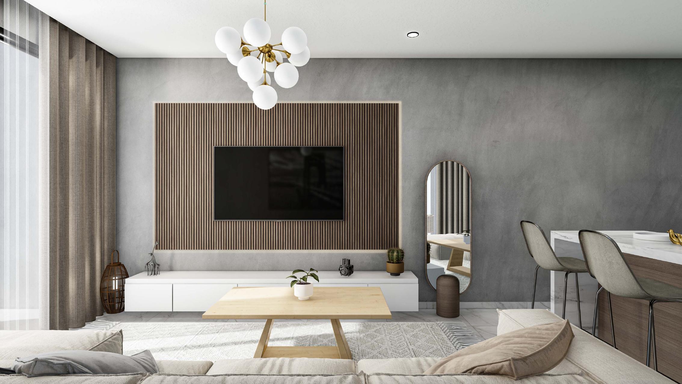 North Cyprus pool side house front