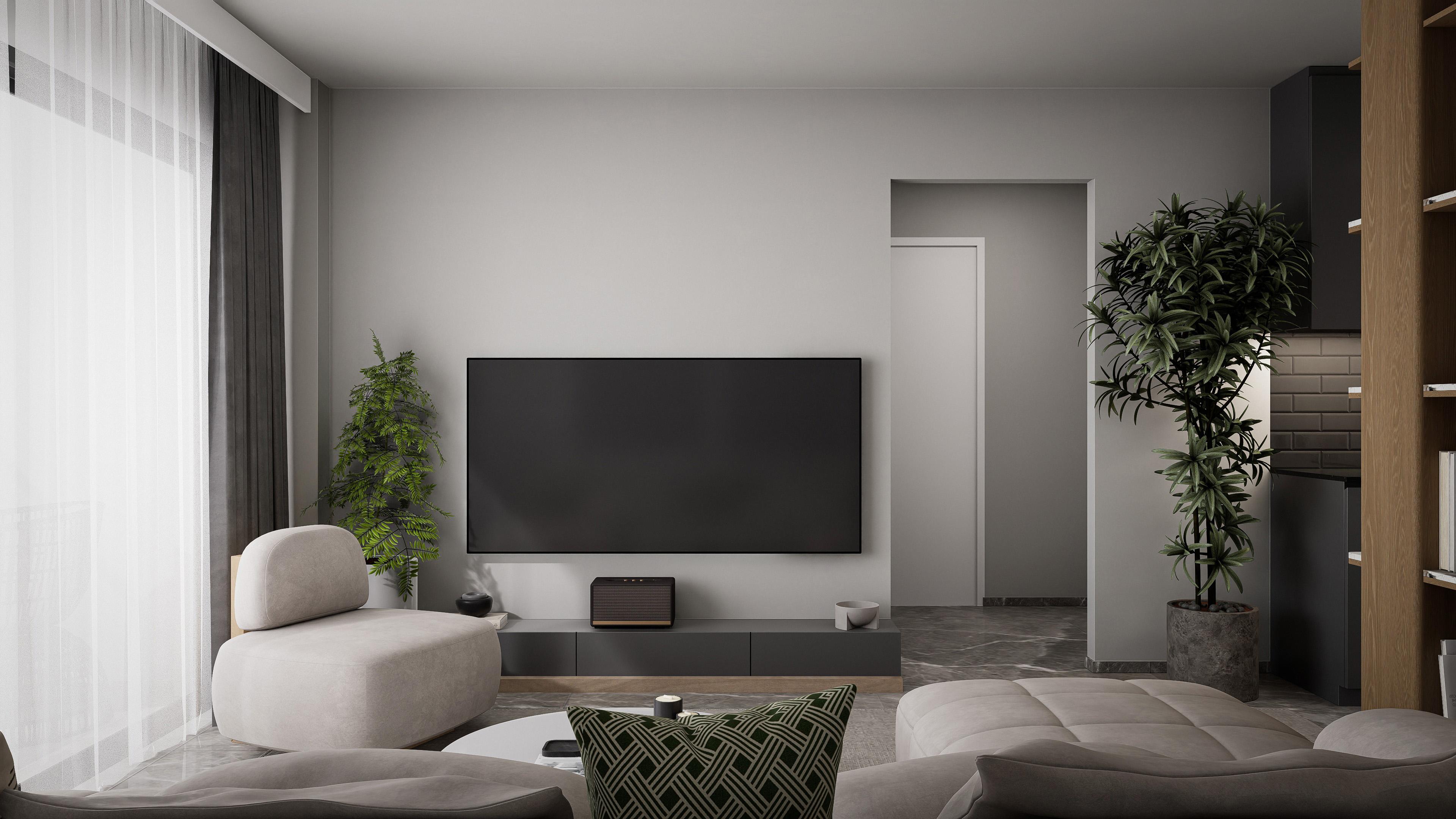 North Cyprus pool side house front