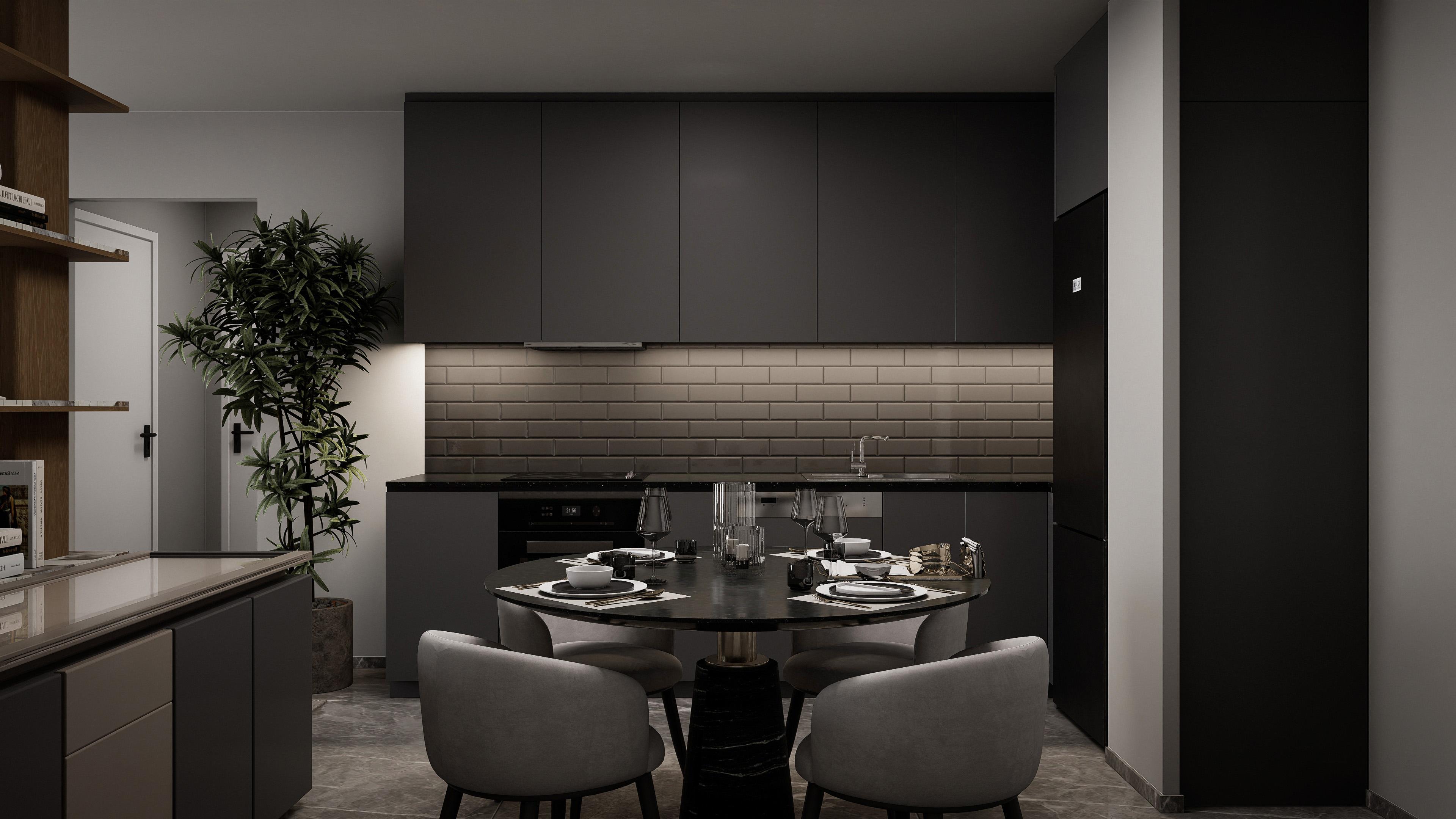 North Cyprus pool side house front